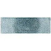 Churchill Livingstone Raku Topaz Blue Tablett Mit Griff 32,3x10,5cm