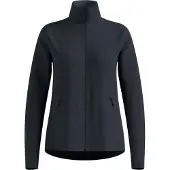 Odlo Sweatjacke Damen Grid Fleece Black Melange-M