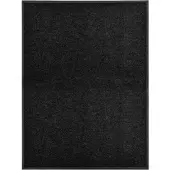 Décoshop26 - Waschbare Fußmatte schwarz 90 x 120 cm DEC023176 DEC023176
