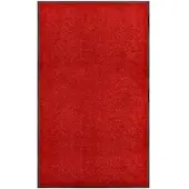 Décoshop26 - Waschbare Fußmatte rot 90x150 cm DEC023187 DEC023187