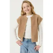 Garcia Strickweste mit Stickerei