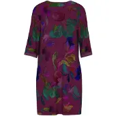 Mey Sleepshirt Serie Cosmic Garden Crushed Berry | Größe XXL