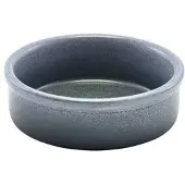 Genware Tapas-Schale Forge Steingut graphitgrau – 10 cm (6 Stk.)"