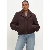 NUKUS Damen Jacken Madelin Jacket Boucle - Bruin - Größe S