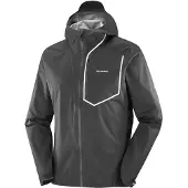 Salomon - Wasserfeste und winddichte Trailjacke &ndash; Herren &ndash; Bonatti Pro Jkt M - Bonatti Pro Jkt M Deep Black für Herren - Größe L -