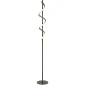 Globo Stehlampe Spiro Bronze mit braunem Sand