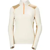 Helly Hansen Women's Lifa Merino Midweight Half-zip Base Layer snow (047) M