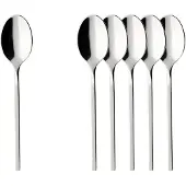 Villeroy & Boch Esslöffel "Espressolöffel NewWave 10,8 cm 6er Set edelstahl" Spülmaschinenfest