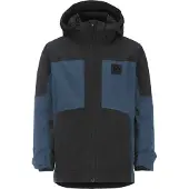 Didriksons Dolomit 3, Skijacke, Junior, blau/schwarz