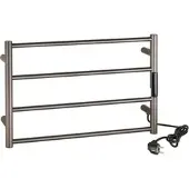 Bemeta Handtuchtrockner Grau Edelstahl 704155085