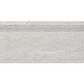 Rako Quarzit Treppenfliese grau 30x60 cm matt DCVSE737.1