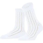 Falke Socken "Eyelet", Kinder, Gr. 35-38, weiß (weiß (2000)), Obermaterial: 78% Baumwolle CO. 21% Polyamid PA. 1% Elasthan EL., glatt, Socken Socken