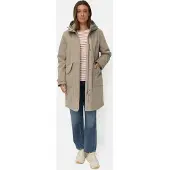 Camel active Wasserabweisender Parka mit 2-Wege Reißverschluss in Beige | Gr.: 42