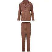 Lingadore Daily Pyjama Basic | Grösse: M | Farbe: Cognac