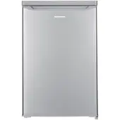 Heinner HF-HM109SE++ Tischkühlschrank mit Gefrierfach 109 L, , LED, Silber