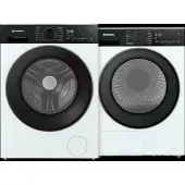 Wisberg WBWM3A3W8DE SwiftWash + WBDR3BW8DE CreaseControl
