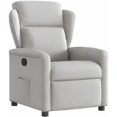 vidaXL Relaxsessel Wolkengrau Stoff