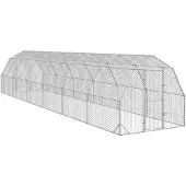 vidaXL Hühnerstall 2,5x12x2,25 m Verzinkter Stahl