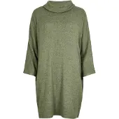Apricot Minikleid Damen Viskose grün strukturiert, 40 756766-0003-00400