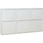 Ebuy24 Schuhkipper Pisa 6 Klappen weiss