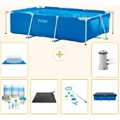 Intex Rechteckiger Frame Pool - 300x200x75 cm - 7-teilig S20042