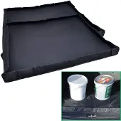 Filmer 2x Universal Kofferraum-Schutzdecke 88x76cm Schwarz