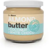 GymBeam Mandelbutter Kokosnuss & Weiße Schokolade Aufstrich 340 g