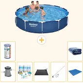 Bestway Steel Pro Rund - 366x76 cm - 8-teilig S21600
