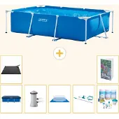 Intex Rechteckiger Frame Pool - 300x200x75 cm - 8-teilig S20041