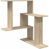 vidaXL Wandregal Sonoma-Eiche 67 x 67 x 87 cm Holzwerkstoff