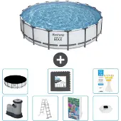 Bestway Steel Pro MAX Rund - 549x122 cm - 6-teilig S608