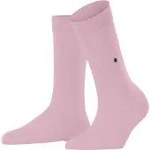 Burlington Socken "Lady", Damen, Gr. 36-41, rosa (rose (8653)), Obermaterial: 82% Baumwolle CO. 17% Polyamid PA. 1% Elasthan EL., glatt, Socken Socken