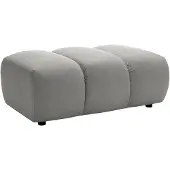 Vente-unique Sitzhocker Fridora Hellgrau 105 cm