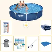Bestway Steel Pro Rund - 366x76 cm - 7-teilig S21603