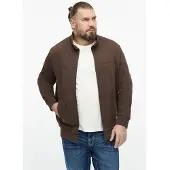 s.Oliver Sweatjacke mit Stehkragen und Eingrifftaschen