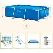 Intex Rechteckiger Frame Pool - 300x200x75 cm - 5-teilig S20838