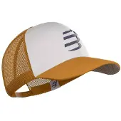 Compressport Trucker-Cap Weiß Orange