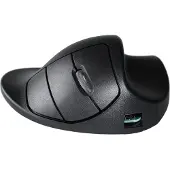 HandshoeMouse M2UB-LC Maus - USB - BlueTrack - 2 Taste(n) - Schwarz - Kabellos - 1500 dpi Auflösung - Scroll-Rad - Mittel Hand-/Handflächengröße - Rechtshändig