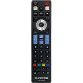 Superior Electronics Ready5 Smart ReplacemRemote Control - Universal-Fernbedienung Black, SUPTRB019, für LG / Samsung /