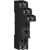 Schneider Electric Sockel Int.-Relais RSZE1S48M Ausführung des elektrischen Anschlusses Schraubanschluss, Montageart Hutschiene 35 mm, Anzahl der Pins 8, Breite 15,5mm (RSZE1S48M)