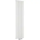 AICA Röhrenheizkörper Heizkörper Badheizkörper 180x41.3cm 1890W Doppellagig Weiß