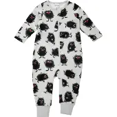 Muumi Moomin by Martinex Pigg Samtpyjama Baby, Grau, 80