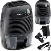 Berdsen Luftentfeuchter - Feuchtigkeitsabsorber mit Autoadapter BR-68B schwarz