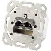 Shiverpeaks BS74280, RJ-45, 6a, Metallisch, 1 Stück(e)
