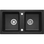 Deante 2-bowl granite sink