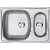 Deante 1.5-bowl steel sink