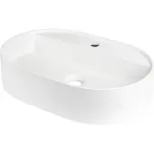 Deante Granit-Aufsatzwaschbecken mit Armatureninsel - oval