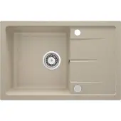 Deante 1-bowl granite sink with drainer
