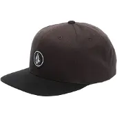 Volcom Quarter Twill Cap rinsed black Gr. Uni