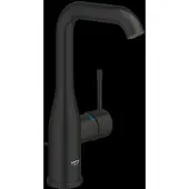 GROHE Essence Waschtischarmatur mit Ablaufgarnitur matt schwarz 326282431